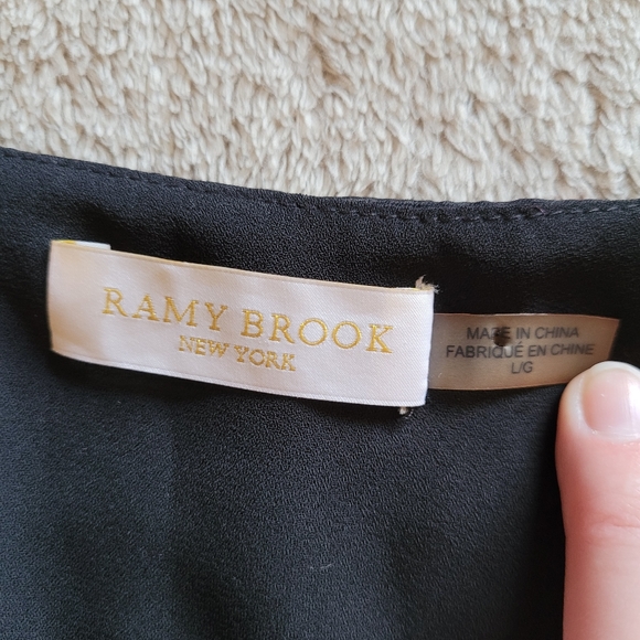 Ramy Brook Clarice mini dress in Malbec size large - Picture 12 of 15